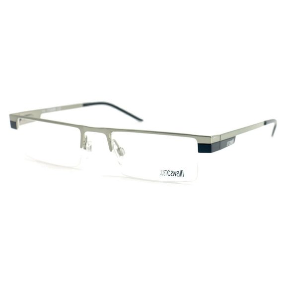 Just Cavalli Rectangle Unisex Silver Metal Frame